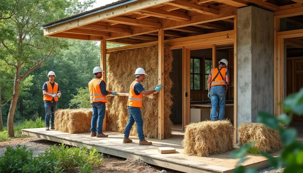 découvrez comment construire une maison écologique en utilisant des matériaux biosourcés et bénéficiez des aides financières disponibles pour un projet durable et économique.