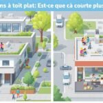 Maisons à toit plat : Est ce que ça coute plus cher ?