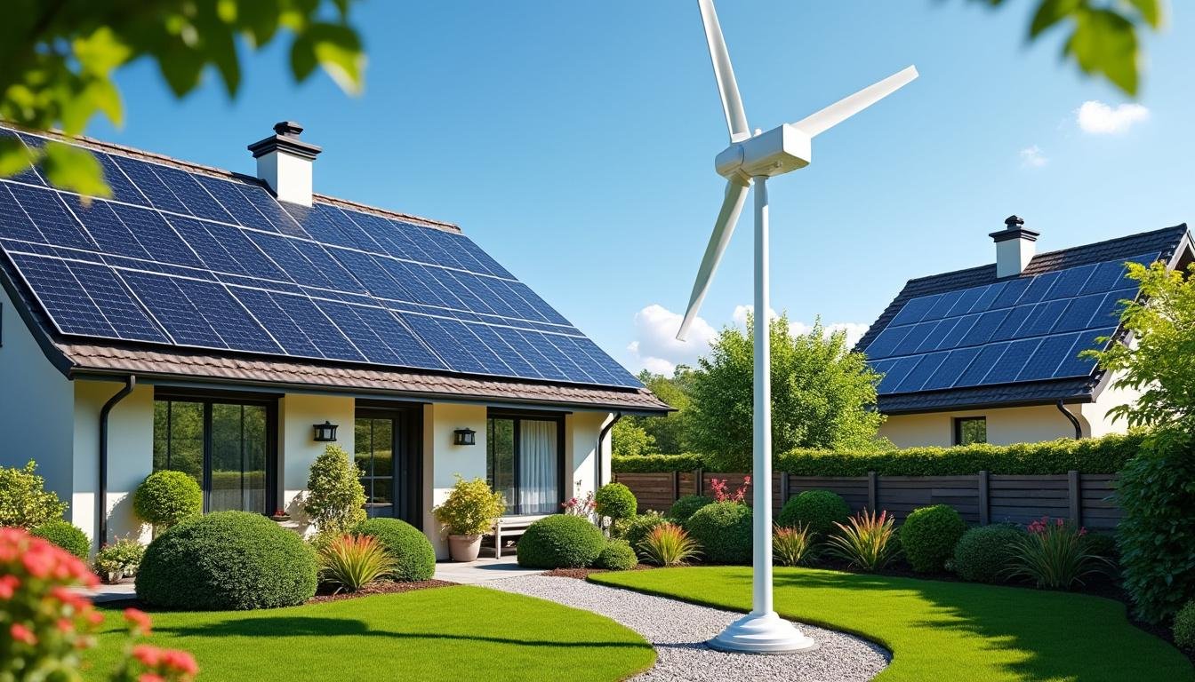 comparez la rentabilité et le retour sur investissement des panneaux solaires et des éoliennes domestiques pour optimiser votre production d'énergie renouvelable à la maison.