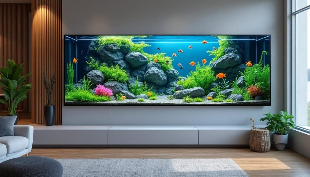 découvrez notre guide complet sur les aquariums muraux et encastrés : contraintes techniques, prix, faisabilité et conseils pour réussir votre installation.