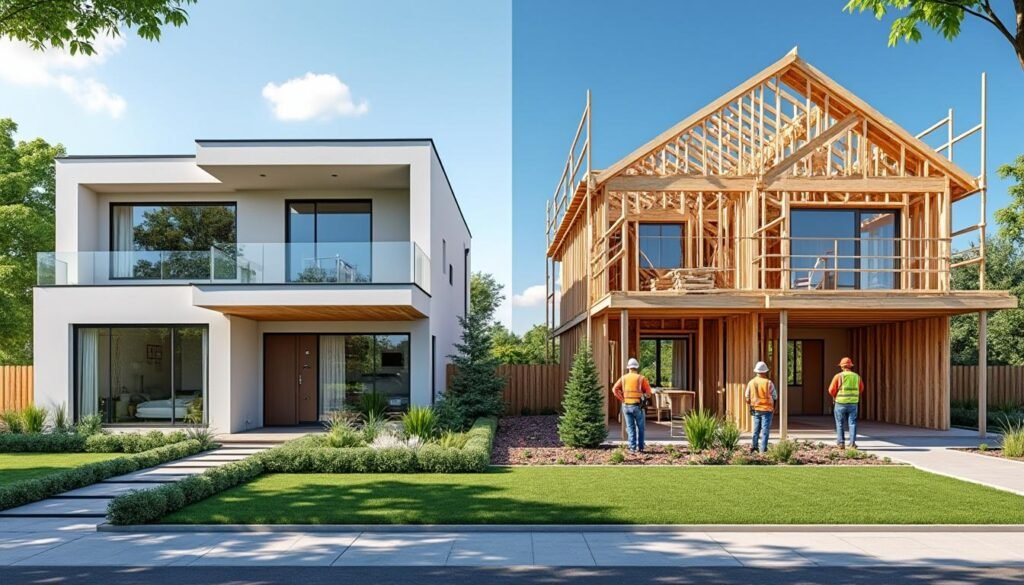 découvrez les avantages économiques de la maison clé en main versus l'autoconstruction pour choisir le mode de construction le plus rentable selon vos besoins et votre budget.