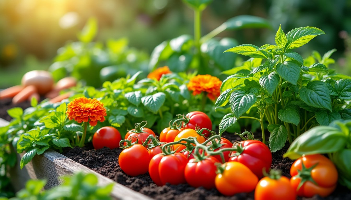 découvrez notre guide complet des associations de plantes au potager pour réussir vos cultures grâce aux bons mariages végétaux et favoriser un jardin sain et productif.
