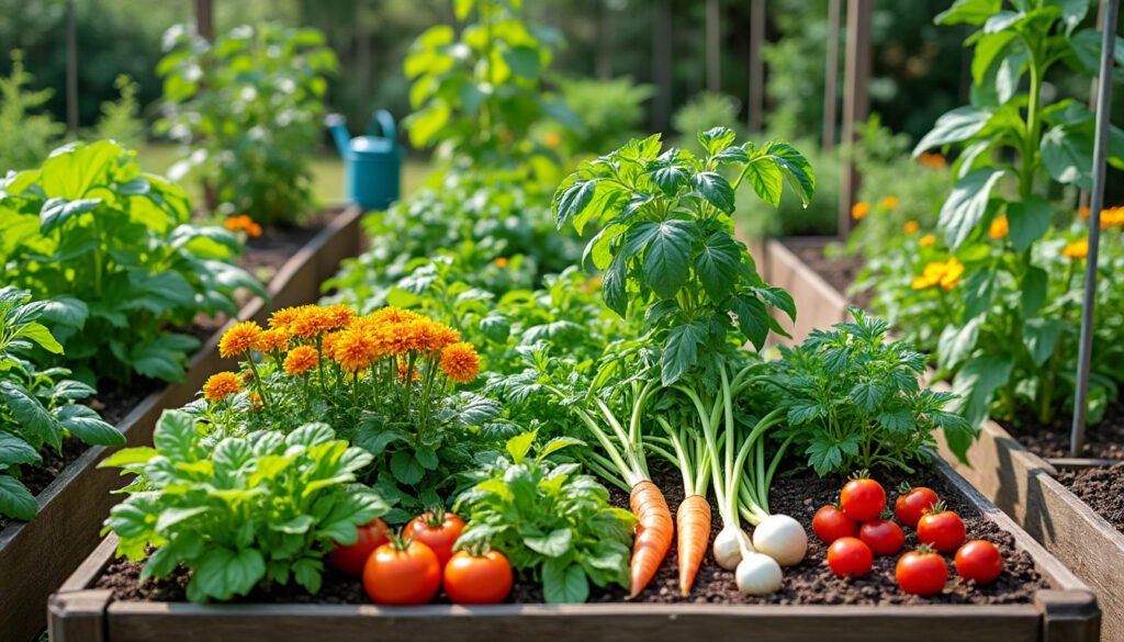découvrez notre guide complet des associations de plantes au potager pour réussir les meilleurs mariages végétaux et optimiser la croissance de vos légumes.
